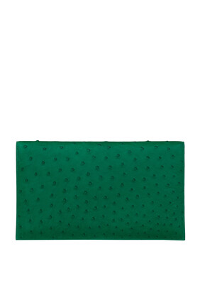 Middle East Exclusive  Uptown Small Leather Clutch